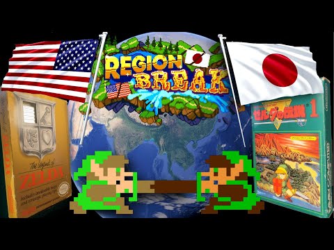 Japanese Zelda 1 is VERY Different - Region Break