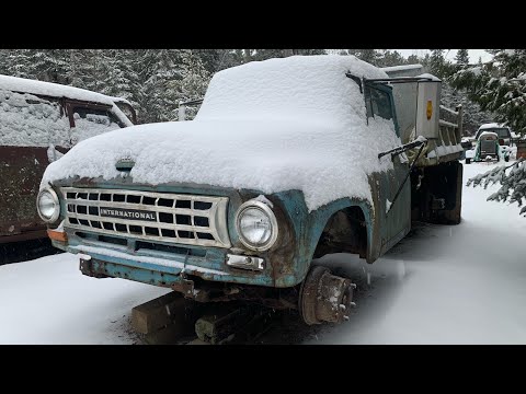 Removing The Old Front Brakes On My International 1500c DumpTruck