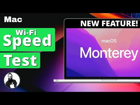 MacOS Monterey Speed Test - New Feature!