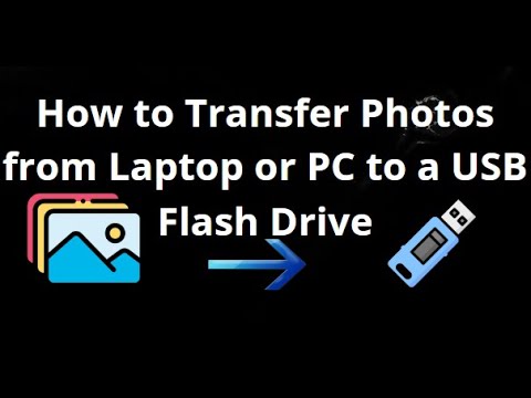 How to Transfer Photos from Laptop or PC to a USB Flash Drive — Complete Guide
