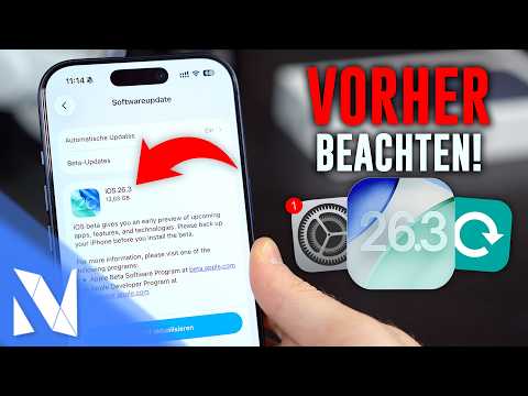 iOS 26.3 ist da - Das solltest du VORHER beachten! | Nils-Hendrik Welk