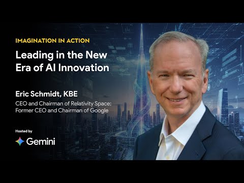 The Most Consequential Decade: Eric Schmidt on America, AI, and the Race for the Future