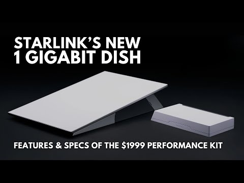 Starlink's 1 Gigabit Performance Antenna Now Available