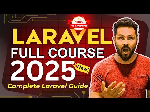 Laravel 12 Full Tutorial in Hindi | Complete Guide for Beginners to Advance (Step by Step)
