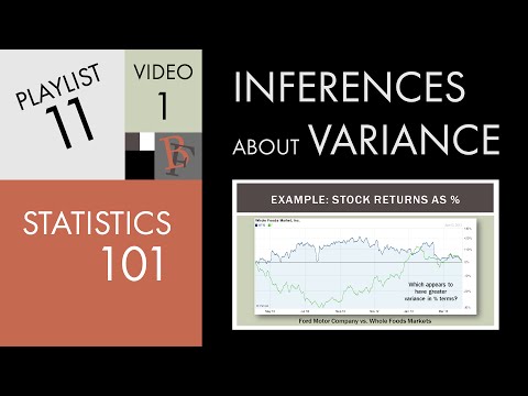 Statistics 101: Variance and its Sampling Distribution