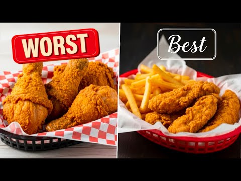 Fried Chicken Chains RANKED Worst to Best