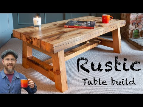 Rustic Coffee Table Build | Easy DIY Table
