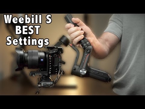 BEST Settings For SMOOTH & STABLE Footage - Zhiyun Weebill S Gimbal