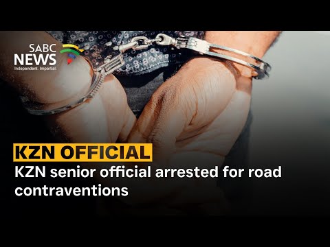 KZN senior official arrested for road contraventions