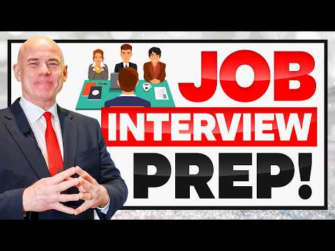 HOW TO PREPARE FOR A JOB INTERVIEW IN 2025! (Last-Minute Job Interview Tips!) QUESTIONS & ANSWERS!