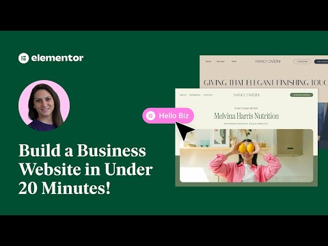 How to create a WordPress Website in Elementor - FREE (2025) - Step by Step Guide