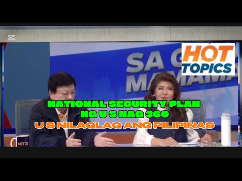 SEN MARCOLETA AT SEN IMEE MGA MAINIT NA ISYU TINALAKAY,U S NILAGLAG ANG PILIPINAS