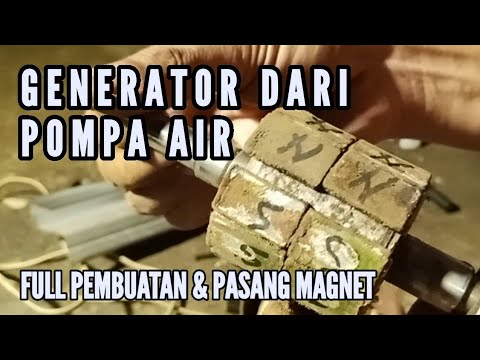 Water Pump Dynamo to Generator, water pump to generator