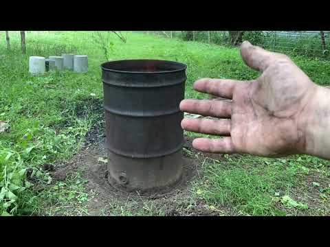 Simplest Method For Producing Large Quantities of Charcoal