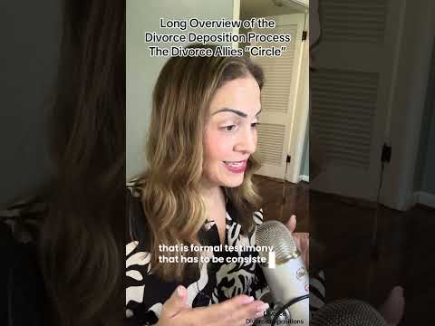 Divorce Deposition Prep: What They Don’t Tell You #shorts