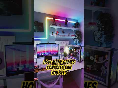 Can you count how many gaming consoles are in here?