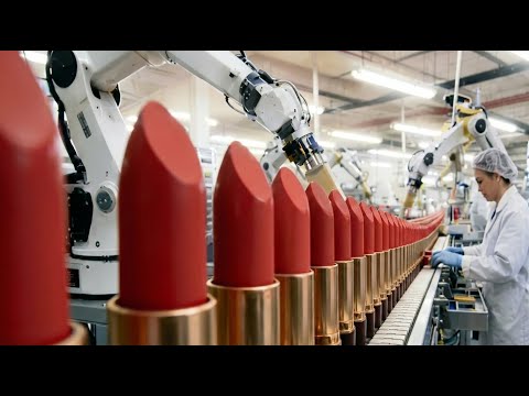 How Luxury Lipsticks Are Made  Inside a Modern Cosmetic Factory