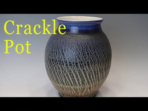 Sodium Silicate Crackle - Backyard Clay - Spraying Glazes