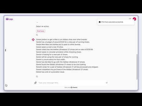 Long-term Memory for AI Assistants in Two Lines of Code