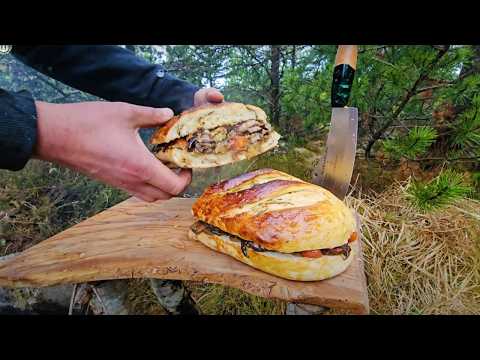 This Steak Sandwich will be Your Favorite | Relaxing Cooking in Nature ASMR