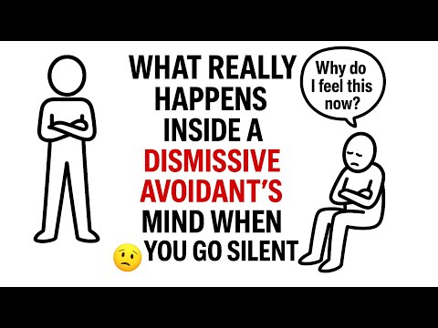What Really Happens Inside a Dismissive Avoidant’s Mind When You Go Silent | Avoidant Philosophy