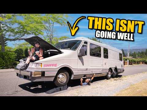 My New Rare and Expensive RV Exploded on the Freeway... RV Trip Day - 2