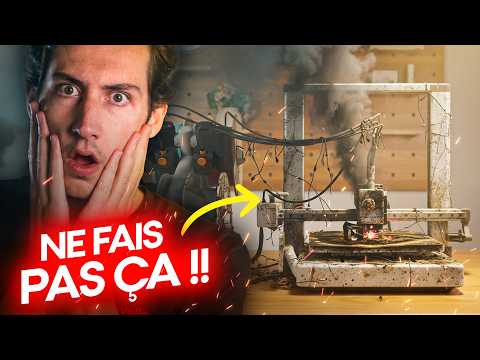 Les erreurs de débutants en impression 3D