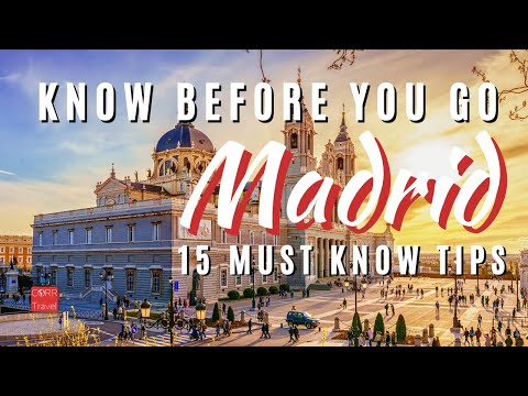 15 Things to KNOW BEFORE YOU GO Madrid Spain 🇪🇸  | Madrid Travel Guide for First Timers