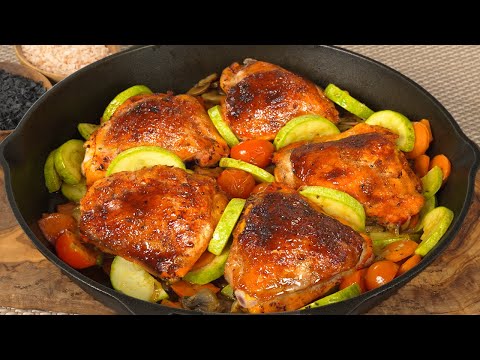 Chicken thighs that are driving the world crazy! I learned this trick in a restaurant