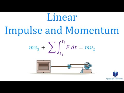 Linear Impulse and Momentum (learn to solve any problem)