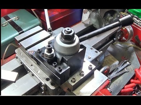 Fitting A Machifit 250-100 Piston Toolpost On The Myford ML7