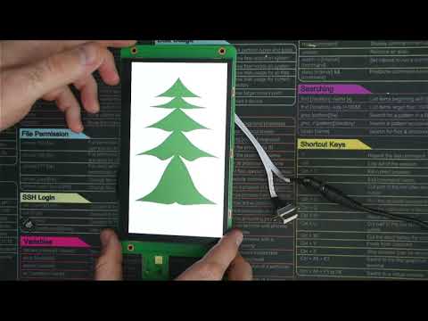 Mini Tutorial - DWIN LCM - Christmas Tree full project with upload threw ED4 module