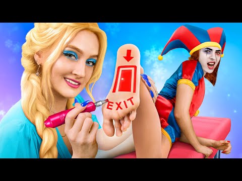 Prinzessin Elsa Vampir-Tattoo-Studio für Superhelden