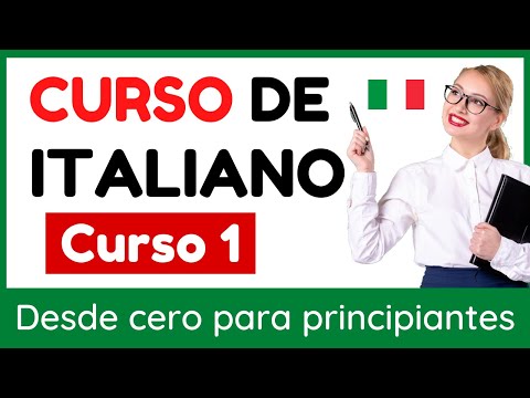 Aprender italiano para principiantes| Curso completo de italiano fácil | Formar oraciones | Curso 1