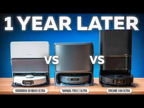 NARWAL Freo Z Ultra vs ROBOROCK S8 MaxV vs DREAME X40 - Full Comparison & Test