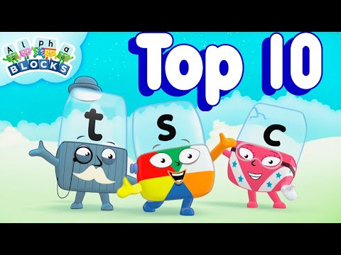 The Top 10 Word Magic Moments ⭐ | Learn to Read and Spell | Alphablocks