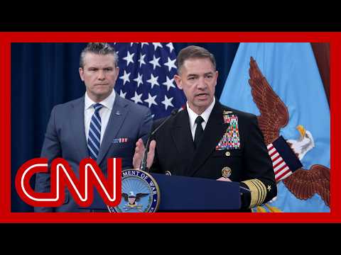 Live: Pentagon briefing on Iran