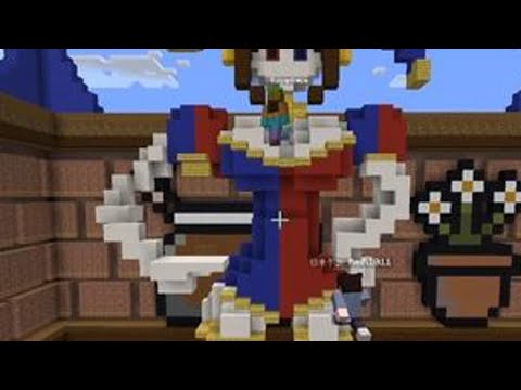 [建筑大师]这个小丑帕慕尼越造越火热 #游戏 #我的世界 #minecraft #我的世界建筑大师 #神奇数字马戏团 又被大哥带飞了