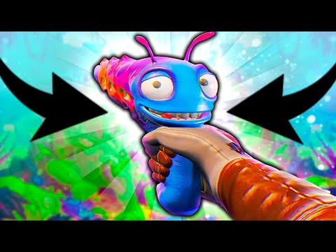 This game has a talking gun as the main character