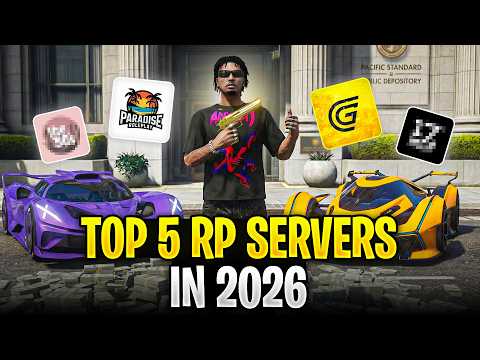 Top 5 BEST GTA 5 RP Servers for 2026