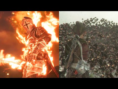 A Plague Tale: Innocence &amp; Requiem - All Amicia's Death Scenes