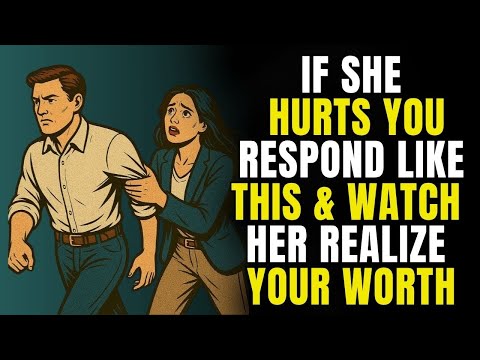If She Hurts You, Respond Like THIS and Watch Her Realize Your Worth | Stoicism