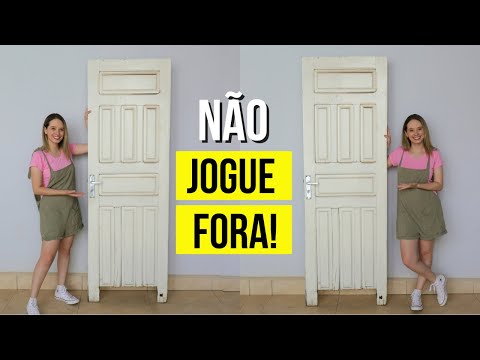 I found this old door in the trash and transformed it into something amazing! Come check it out! ...