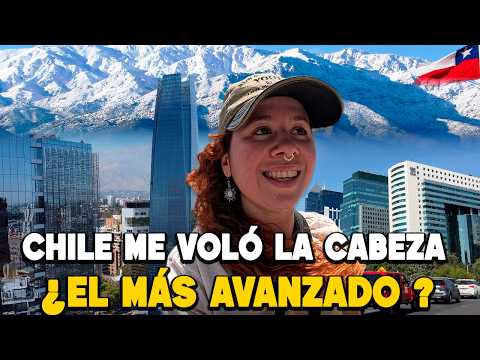 ¿CHILE es PRIMER MUNDO? SANTIAGO ME VOLÓ la CABEZA🤯 los Chilenos viven en el FUTURO 🇨🇱