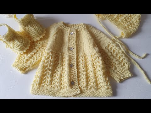 Мк кофточка для новорожденной