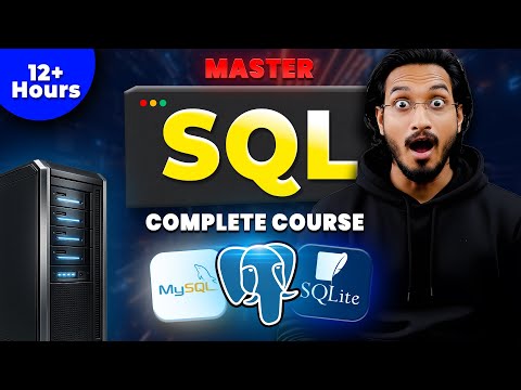 SQL Complete Course in Hindi (MySQL + PostgreSQL) | SQL Full Tutorial in 1 Video - Beginner to Pro 🔥