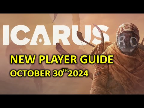 Beginner's Guide 2024, October - New Character Playthrough Series - Episode 1 - Icarus Survival
