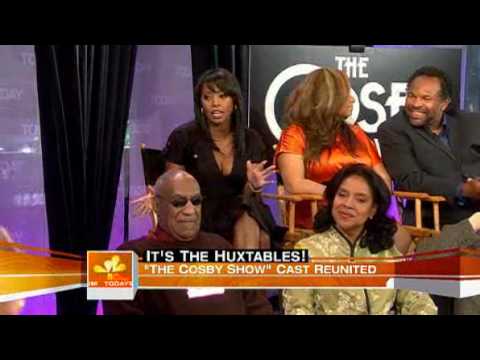 Today Show Cosby cast reunites 25 years later 05/19/2009 Part 3