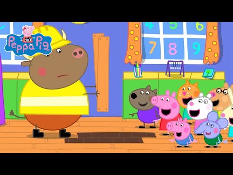 Peppa's New Teacher 👨‍🏫 🐽 Peppa Pig Full Episodes