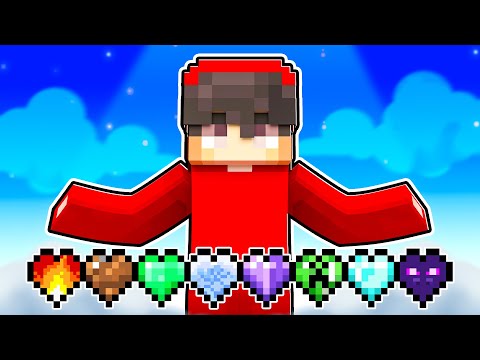 Cash Has CUSTOM HEARTS in Minecraft!